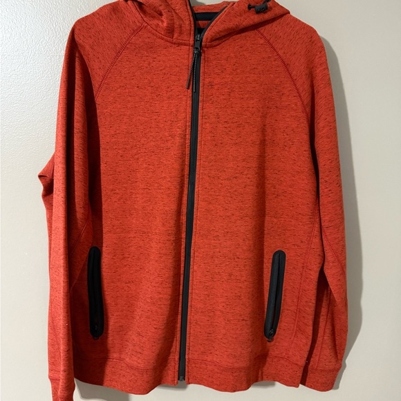 American Eagle Outfitters Red Zip Up Sweater - Picture 1 of 5